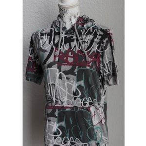 Colorful Graffiti Hoodie Shirt